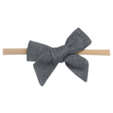 Classic Nylon Bow - Slate