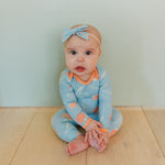 Classic Nylon Bow - Clementine