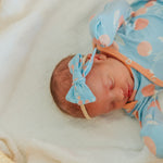 Classic Nylon Bow - Clementine