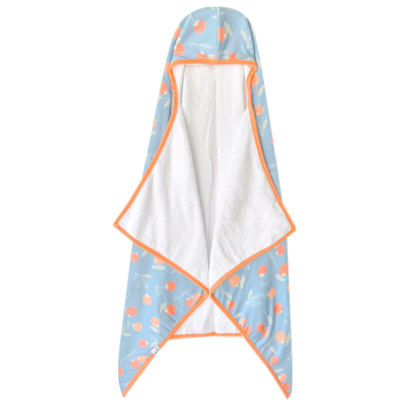 Premium Big Kid Hooded Towel - Clementine
