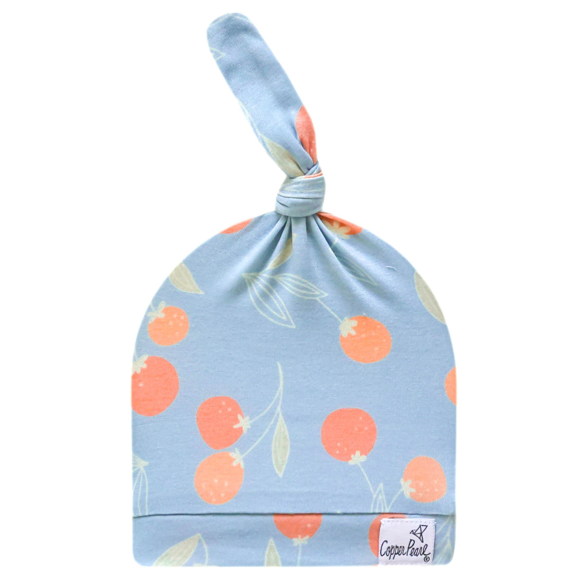 Top Knot Hat - Clementine