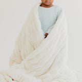 Cloud Plush Blanket - Ivory