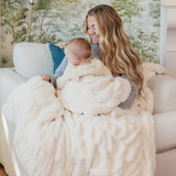 Cloud Plush Blanket - Ivory
