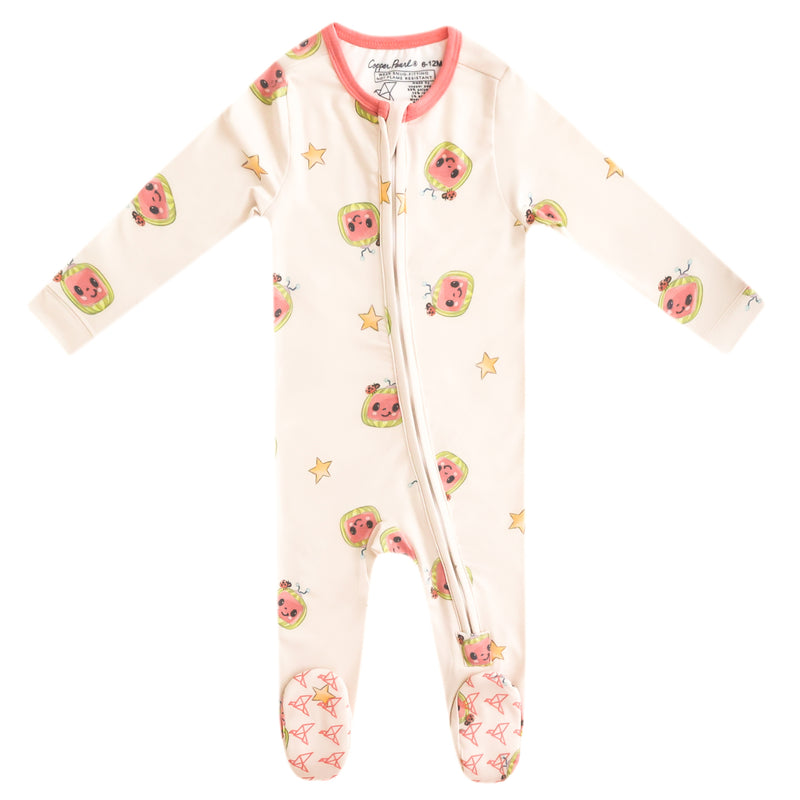 Zip-Up Footie Pajama - CoComelon