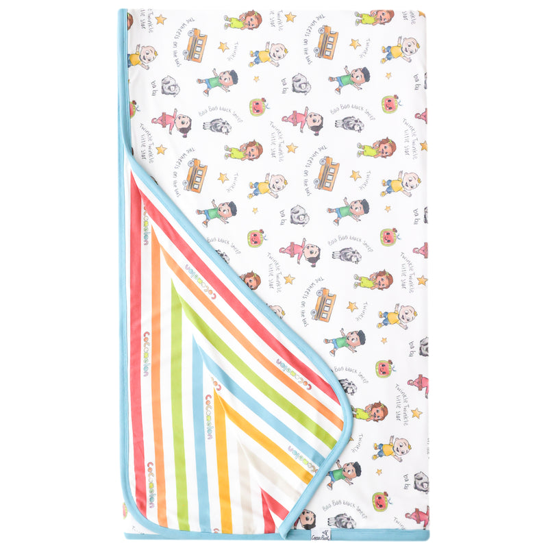 Three-Layer Jumbo Quilt - CoComelon Friends