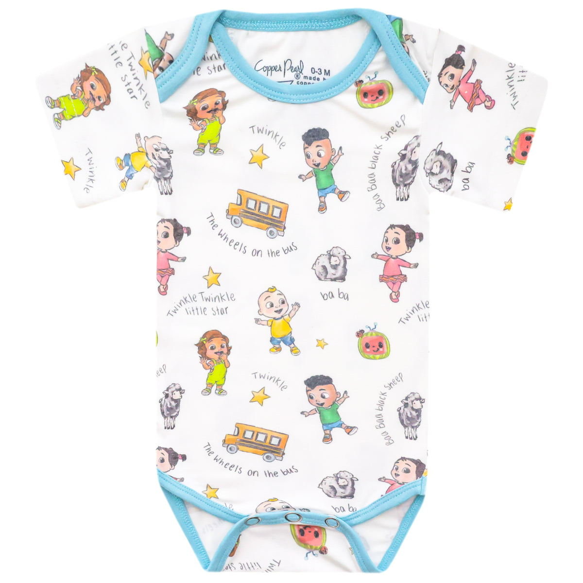 Short Sleeve Bodysuit - CoComelon Friends