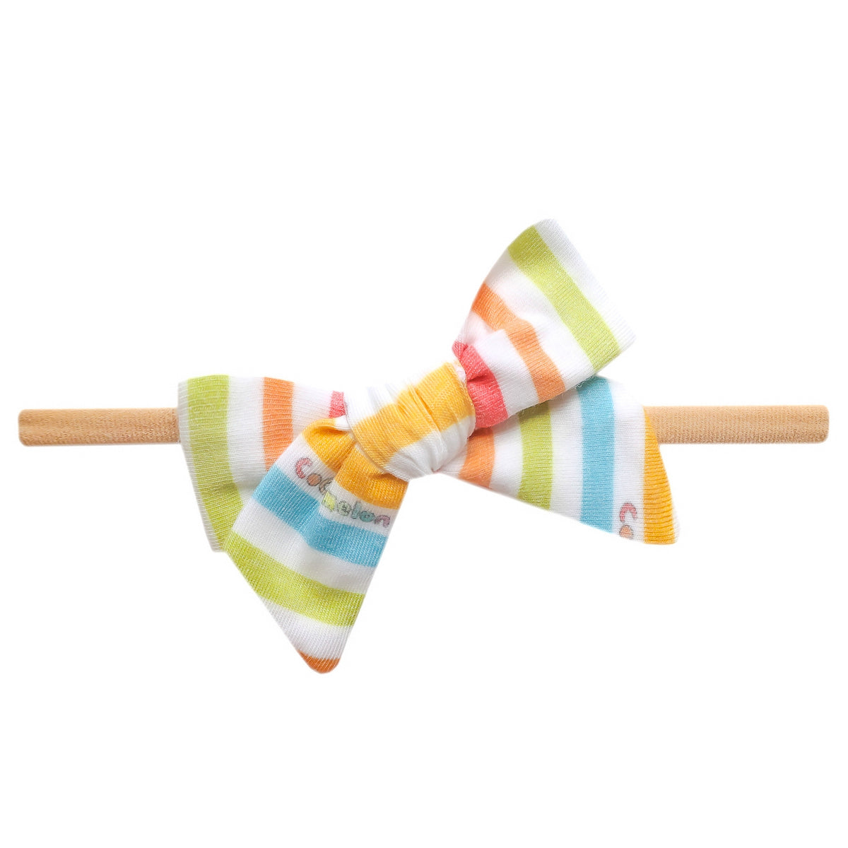 Classic Nylon Bow - CoComelon Stripe