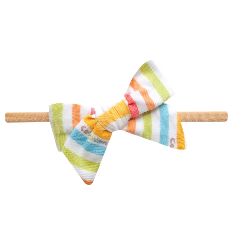 Classic Nylon Bow - CoComelon Stripe