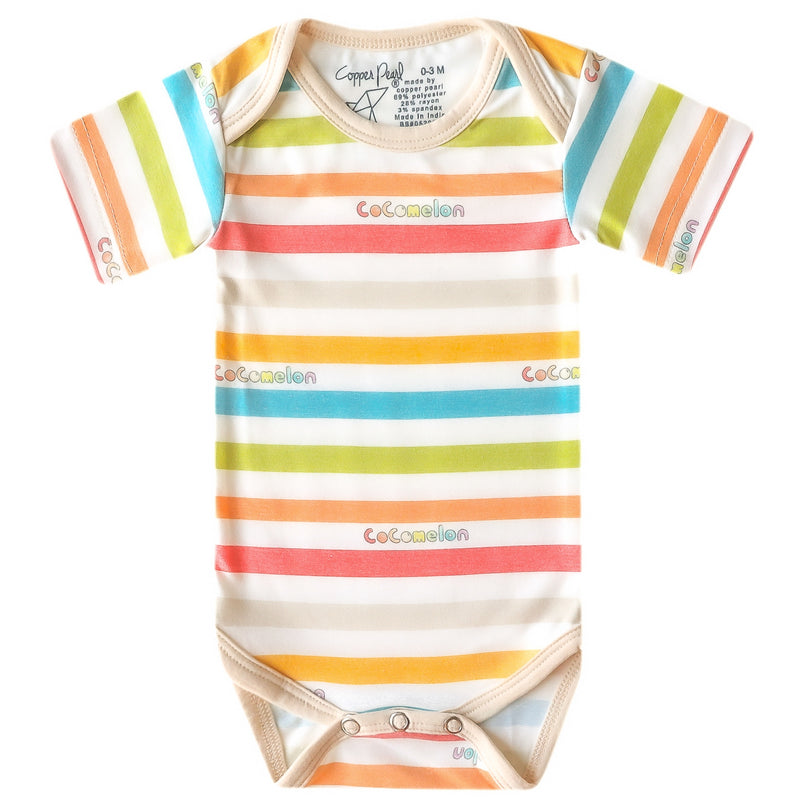 Short Sleeve Bodysuit - CoComelon Stripe