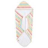 Premium Baby Knit Hooded Towel - CoComelon Stripe