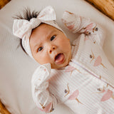 Convertible Zip-Up Footie - Katerina