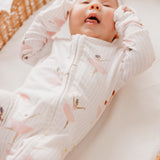 Convertible Zip-Up Footie - Katerina