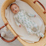 Convertible Zip-Up Footie - Fern