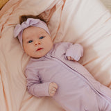 Convertible Zip-Up Footie - Lily