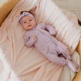 Convertible Zip-Up Footie - Lily