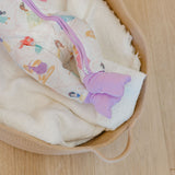 Convertible Zip-Up Footie - Disney Princess
