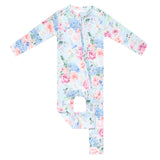 Convertible Zip-Up Footie - Genevieve