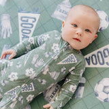 Convertible Zip-Up Footie - Kick Off