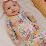 Convertible Zip-Up Footie - Lark