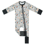 Convertible Zip-Up Footie - Nightmare Before Christmas