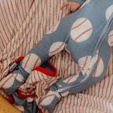 Convertible Zip-Up Footie - Slugger