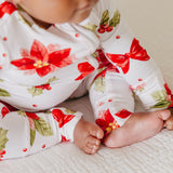 Bamboo Convertible Zip-Up Footie - Holly Anne