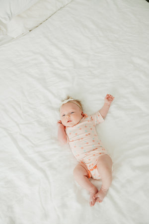 Short Sleeve Bodysuit - Rad Newborn | Copper Pearl