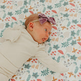 Premium Knit Fitted Crib Sheet - Ivy