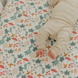 Premium Knit Fitted Crib Sheet - Ivy
