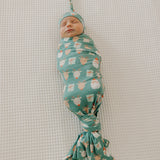 Knit Swaddle Blanket - Prancer