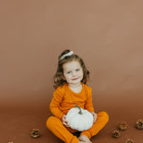 2pc Long Sleeve Pajama Set - Ginger
