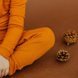 2pc Long Sleeve Pajama Set - Ginger