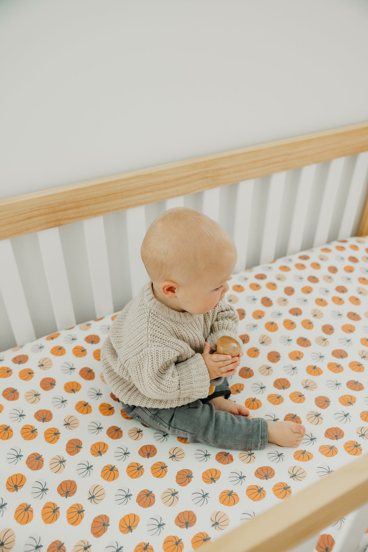 Premium Knit Fitted Crib Sheet - Karver