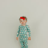 2pc Long Sleeve Pajama Set - Prancer