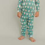 2pc Long Sleeve Pajama Set - Prancer
