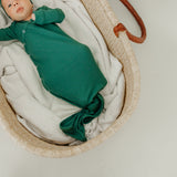 Newborn Knotted Gown - Balsam