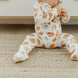 Zip-Up Footie Pajama - Karver