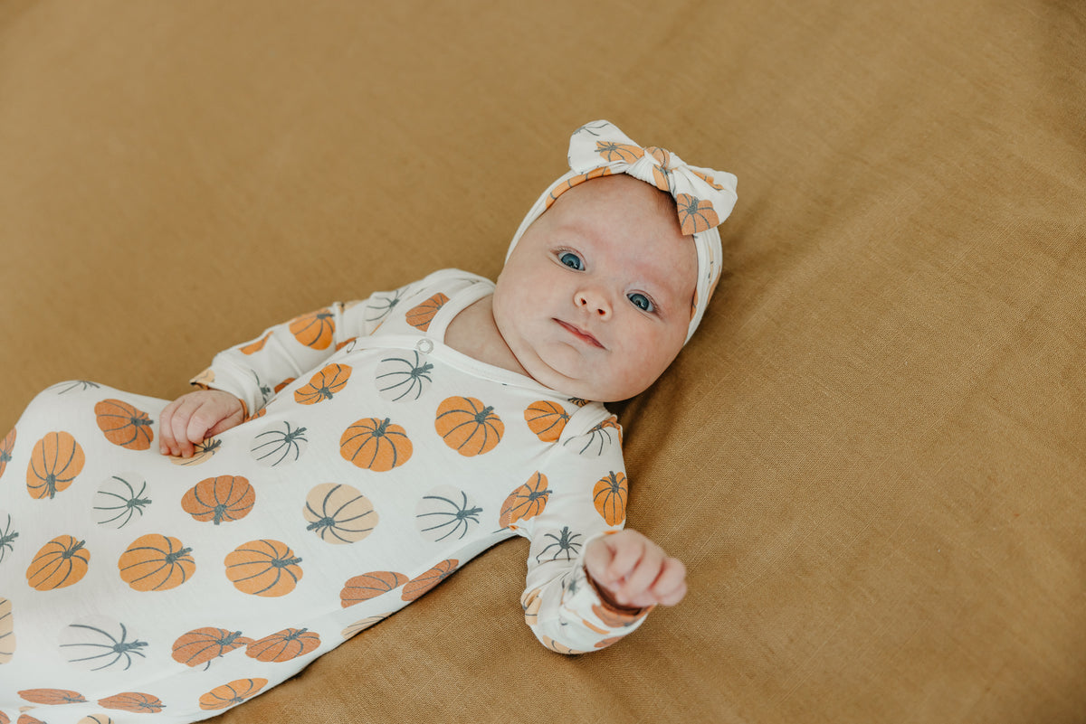 Newborn Knotted Gown - Karver