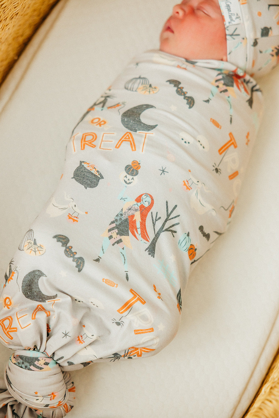 Knit Swaddle Blanket - Nightmare Before Christmas