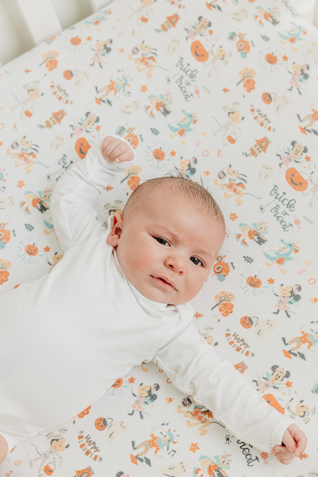 Premium Knit Fitted Crib Sheet - Mickey Mouse's Boo Bash