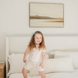 2pc Short Sleeve Pajama Set - Daisy