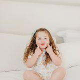 2pc Short Sleeve Pajama Set - Daisy