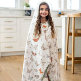 Premium Big Kid Hooded Towel - Luna