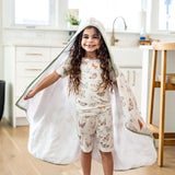 Premium Big Kid Hooded Towel - Luna