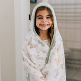 Premium Big Kid Hooded Towel - Luna