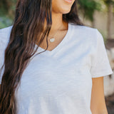 Women's Cotton Tee - Dove