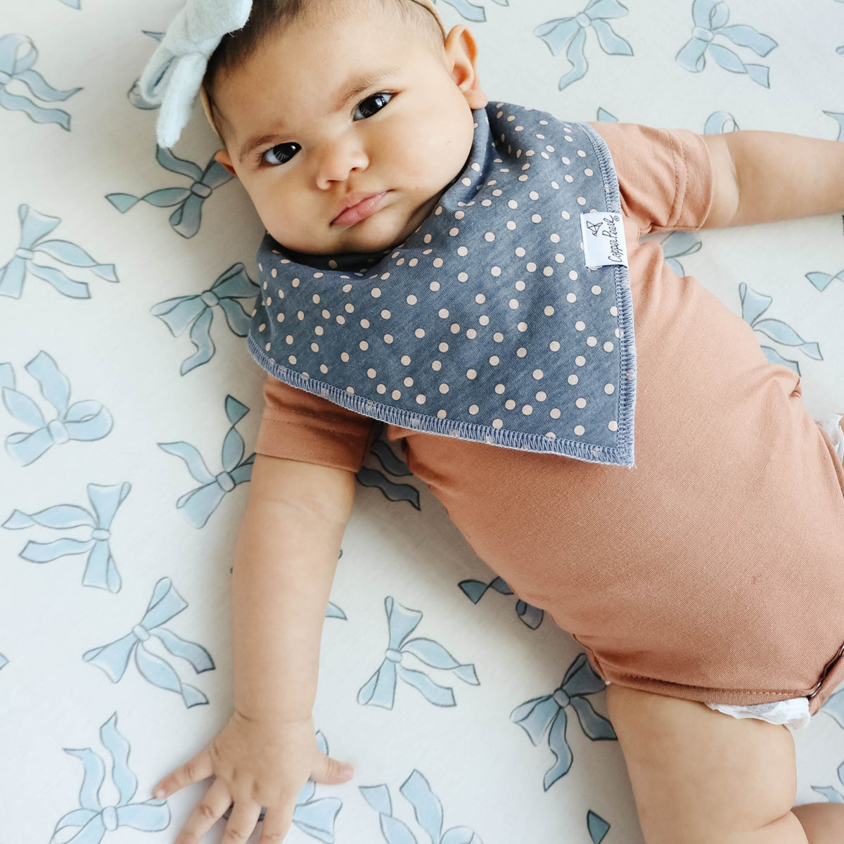 Baby Bandana Bibs - Gemma In Tan