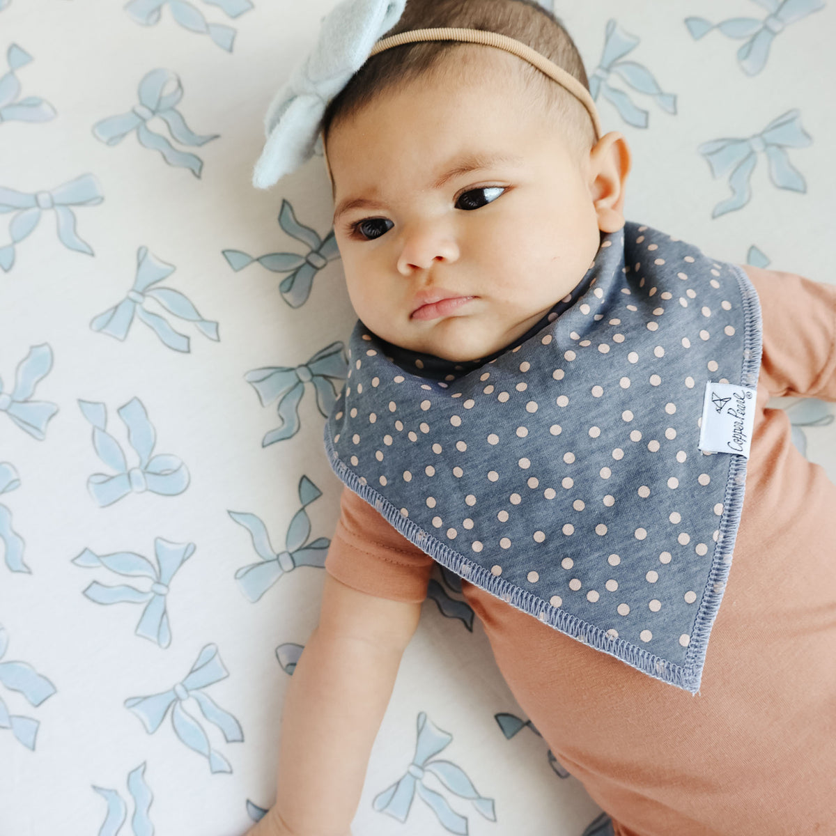 Baby Bandana Bibs - Gemma In Tan