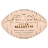 Personalized Wooden Announcement Sign - Touchdown