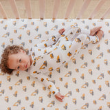 Premium Knit Fitted Crib Sheet - Dozer